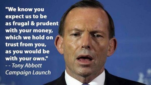 Abbott on frugality