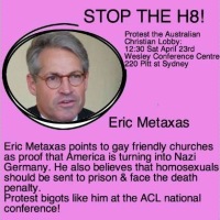 Scott Morrison to speak at religious homophobic conference